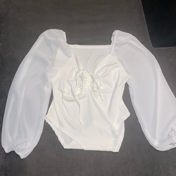 🆕 Deep V Neck Button Dress| XL| 💚 0X Body suit included for styling 🏷️ - Picture 5 of 7